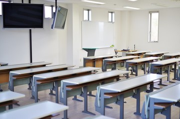 清潔な学校の教室