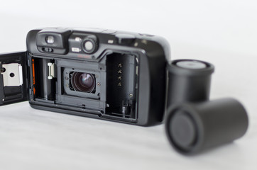 old compact analog camera