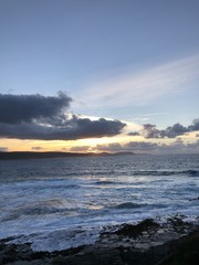 Obraz premium Sunset on Downpatrick 