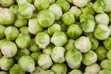 Bunch of brussel sprouts