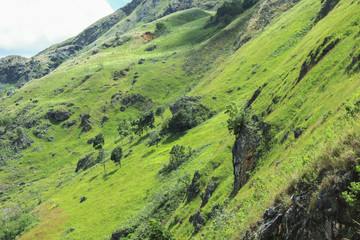The Scenic View From Gagoan Peak, Solok, West Sumatera, Indonesia