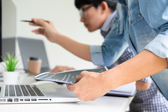 Programmer working in a software development and coding technologies. Website design.Technology concept.