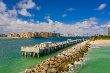 Aerial photo Miami Beach Pier