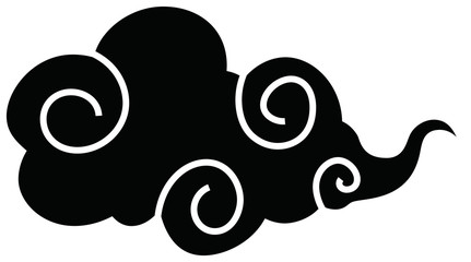 Japanese style cloud