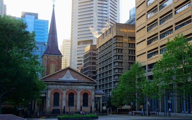 St James' Church, commonly known as St James', King Street, is an Anglican parish church in inner city Sydney, Australia. Consecrated in February 1824 and named in honour of St James the Great