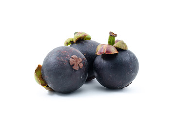 Mangosteen the queen of Thai tropical fruit with unique sweet 
