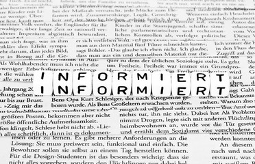 Informiert