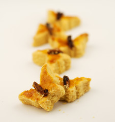 Cookies or Biskut raya for hari raya celebration. Muslim festival