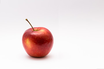 Apple Isolated on White Background Fruit Fresh Healthy