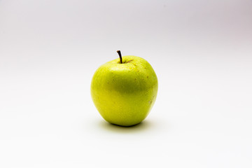 Apple Isolated on White Background Fruit Fresh Healthy