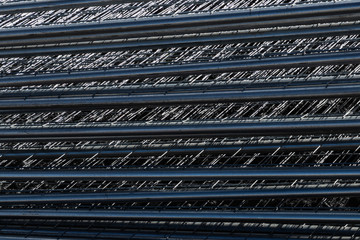 Gitterzaun Baustelle Lagerplatz