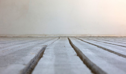 Milling in concrete floor