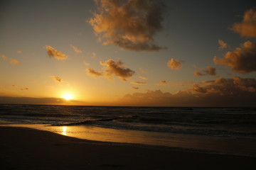 Obraz premium Sonnenuntergang Ostsee