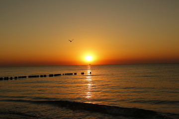 Sonnenuntergang Ostsee