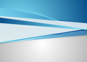 Abstract blue grey tech corporate background