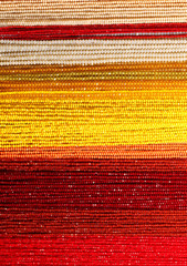 red and yellow necklaces