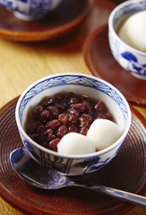 Shiruko with dango in Photo Book Dining Megutama