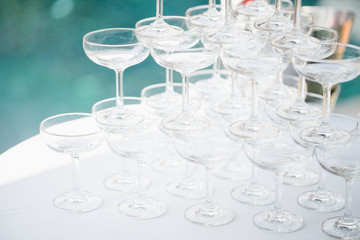wedding champagne glasses
