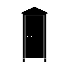 Beach changing (dressing) cabin