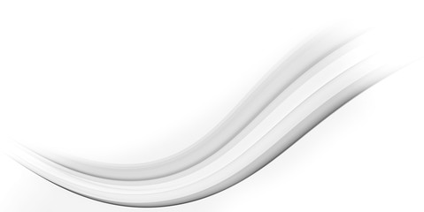 White fractal background with wave for design