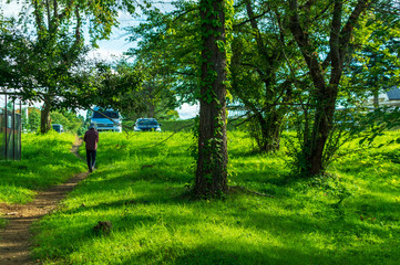 Obraz premium 岩手県北上市金ヶ崎町