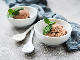 Chocolate ice cream