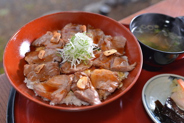 Japanese beef rice of Shoya-no Yakata