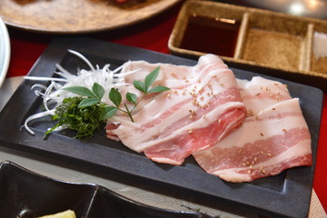 Toyama Japan pork of Wafuuyakiniku Toyamasodachi