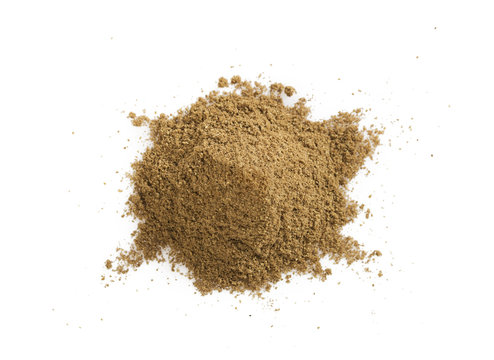 Heap of ground caraway.