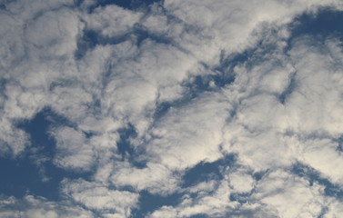 Cielo e nuvole in Autunno