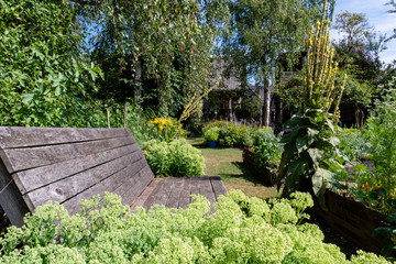Jardin remarquable l'Escalier à Brumath, été 2018