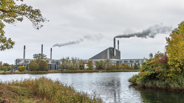 The power plant Amagervaerket in Copenhagen