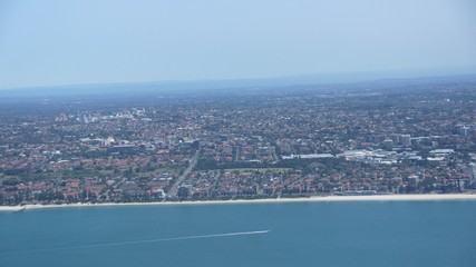Fototapeta premium aerial view of sydney 