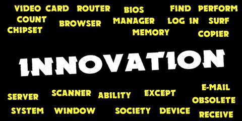 INNOVATION Web and tags cloud