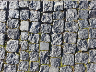 stone, texture, old, rock, pavement, granite,  cobblestone, road, block, street, gray, paving, surface, material,