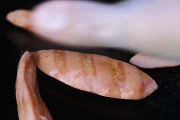 Obraz premium hot dog close-up