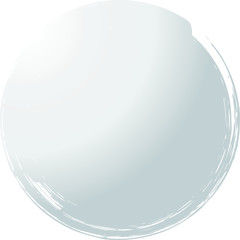 Circle drawn with a brushlet