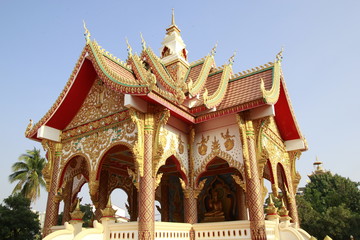 Naklejka premium Temple in Laos