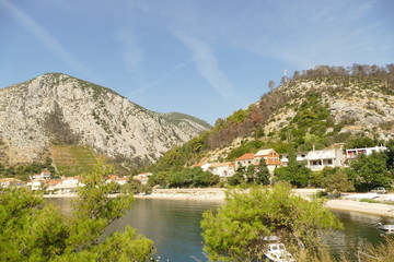 Fototapeta na wymiar Berge in Kroatien
