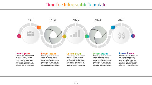 Vector 11 Infographic Roadmap Timeline 2