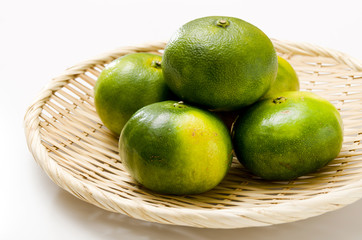 青切り温州みかん