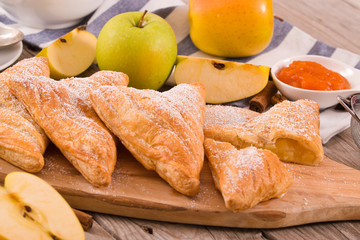 Apple puffs.