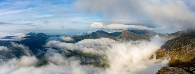 Obraz premium Welsh mountains