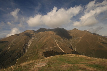 Blick zum Monte Duria in den Comer Voralpen