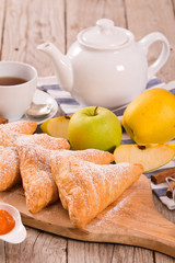 Apple puffs.