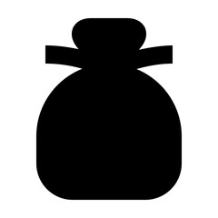 Bag Money Exchequer Cash vector icon