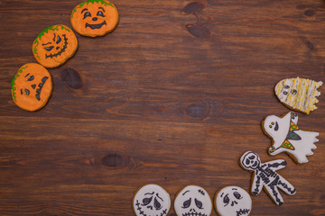 Funny Halloween Party Cookies