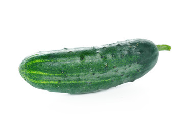 cucumber isolated on white