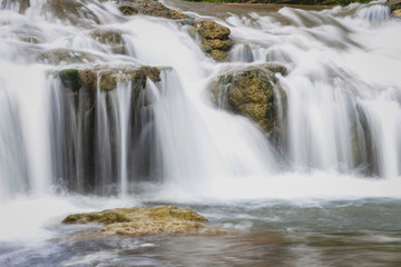 Fototapeta premium Low speed shutter water fall