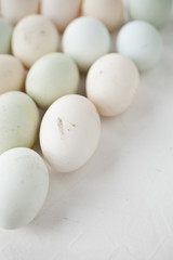 lot of eggs in multiple colors